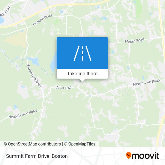 Mapa de Summit Farm Drive