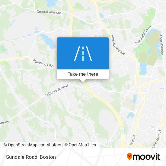 Sundale Road map