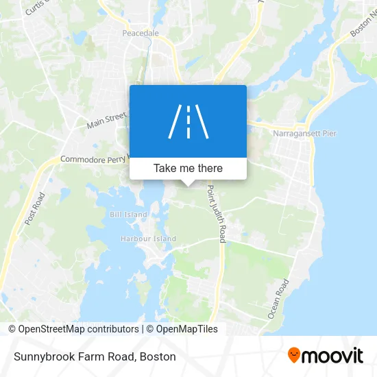 Sunnybrook Farm Road map