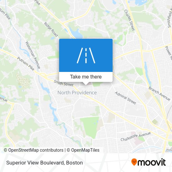 Superior View Boulevard map