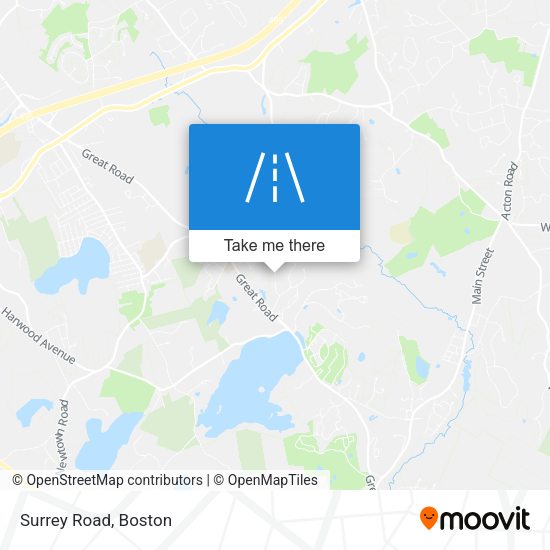 Mapa de Surrey Road
