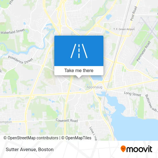 Sutter Avenue map