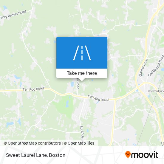 Mapa de Sweet Laurel Lane