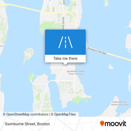 Mapa de Swinburne Street