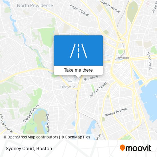 Mapa de Sydney Court