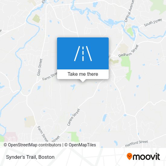 Mapa de Synder's Trail