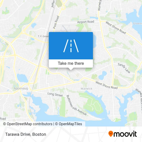 Tarawa Drive map