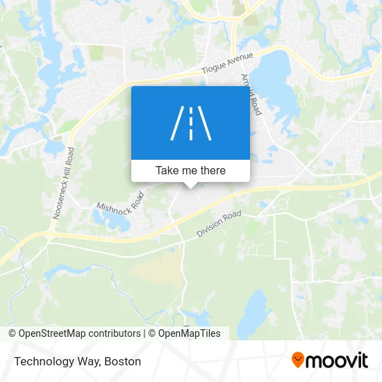 Technology Way map
