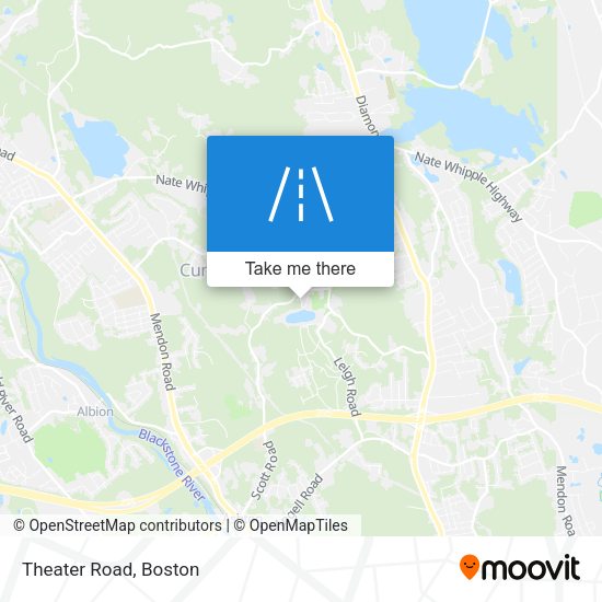 Mapa de Theater Road