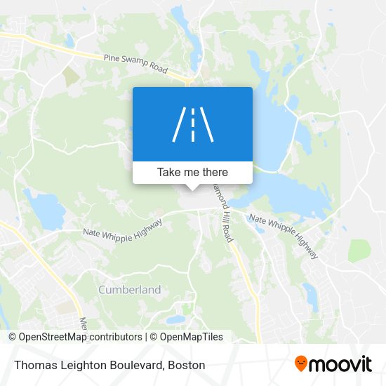 Thomas Leighton Boulevard map
