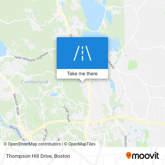 Mapa de Thompson Hill Drive