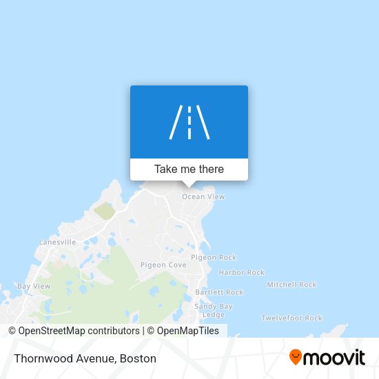 Mapa de Thornwood Avenue