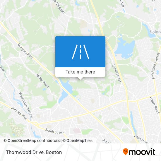 Mapa de Thornwood Drive