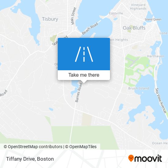 Tiffany Drive map
