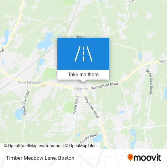 Timber Meadow Lane map