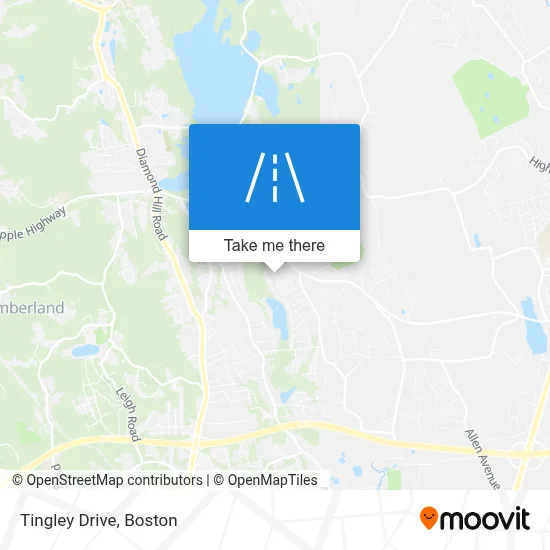 Tingley Drive map