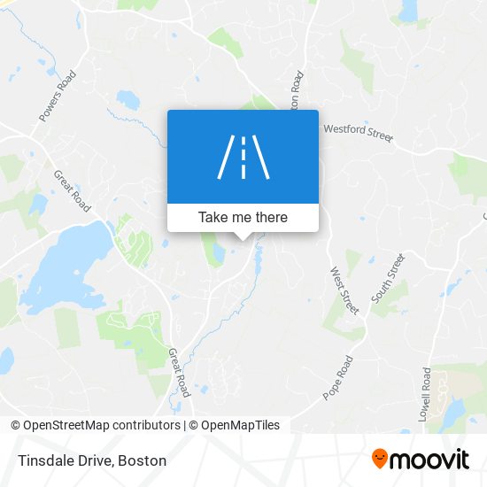 Tinsdale Drive map