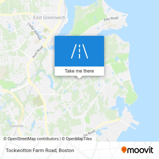 Tockwotton Farm Road map
