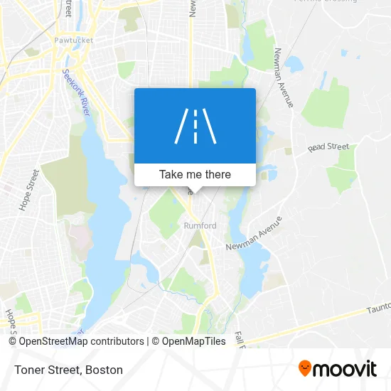 Toner Street map
