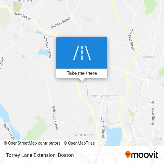 Torrey Lane Extension map