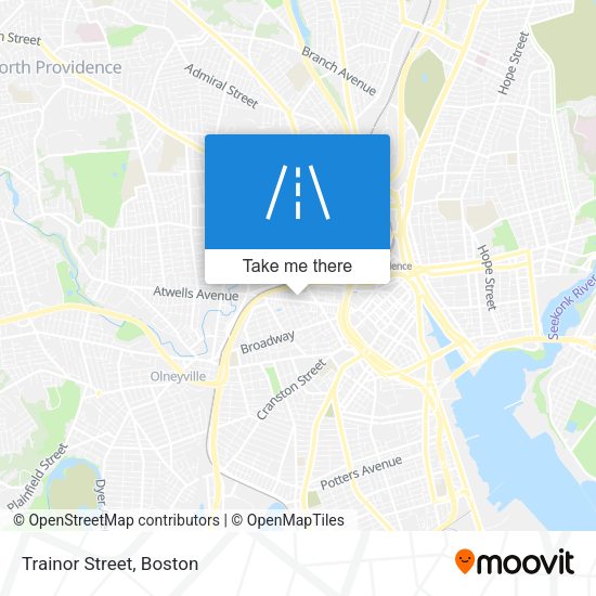 Mapa de Trainor Street
