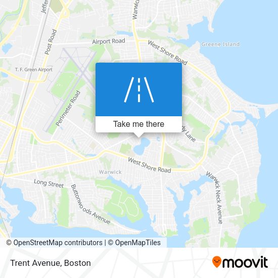 Mapa de Trent Avenue