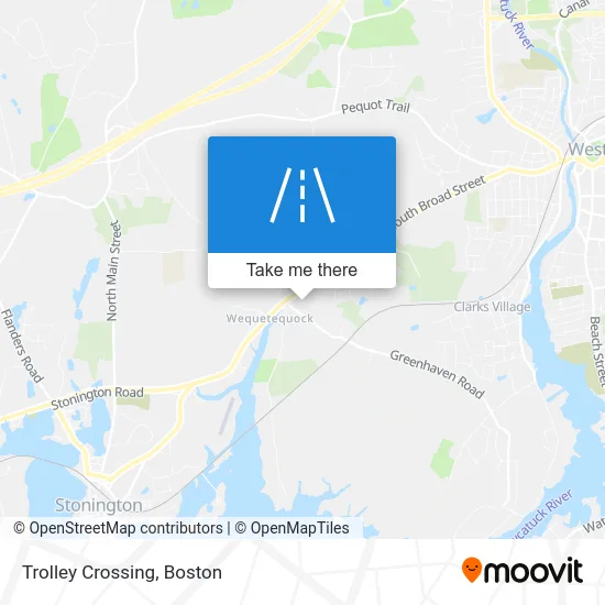 Trolley Crossing map