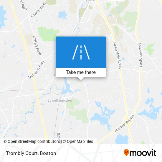 Trombly Court map