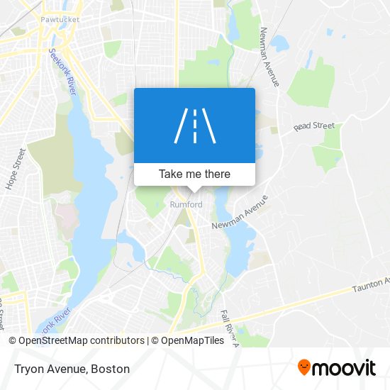 Tryon Avenue map