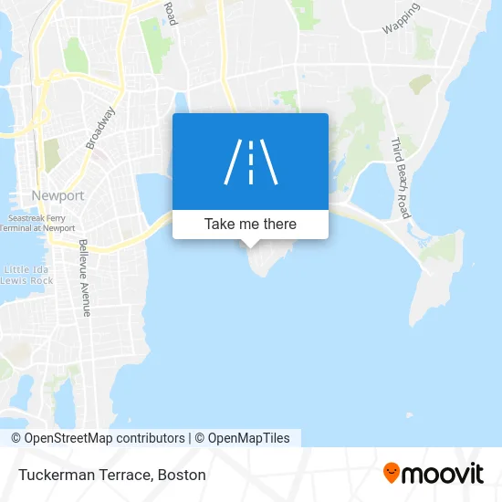 Tuckerman Terrace map