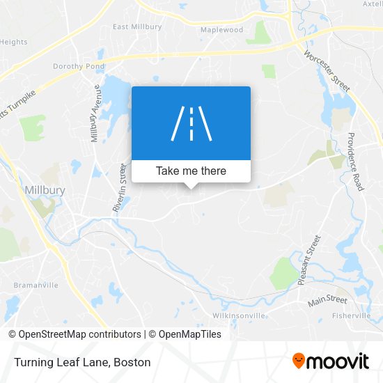 Mapa de Turning Leaf Lane