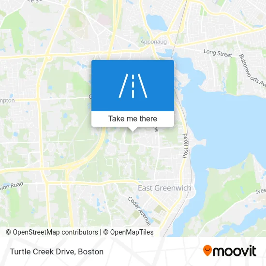 Turtle Creek Drive map