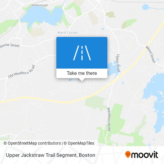 Mapa de Upper Jackstraw Trail Segment