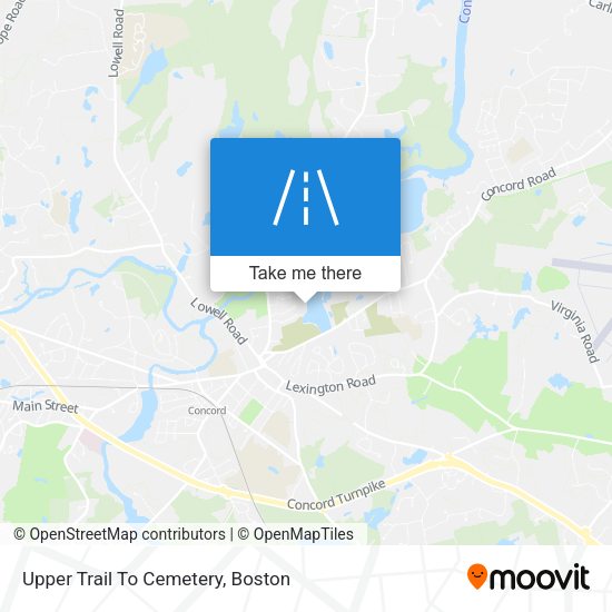 Mapa de Upper Trail To Cemetery