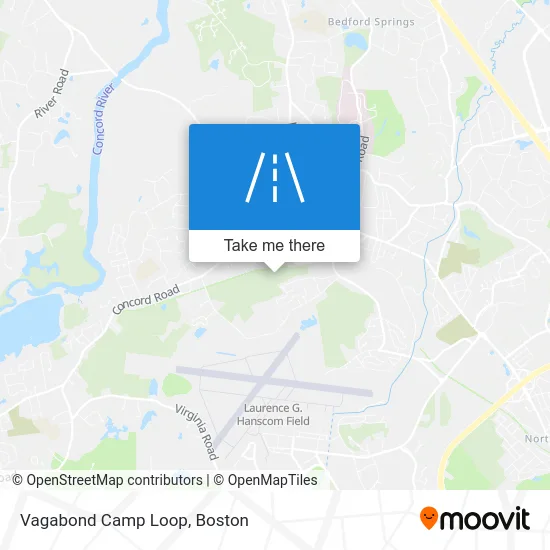 Vagabond Camp Loop map