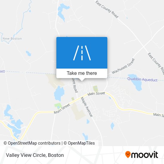 Valley View Circle map