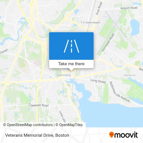 Veterans Memorial Drive map