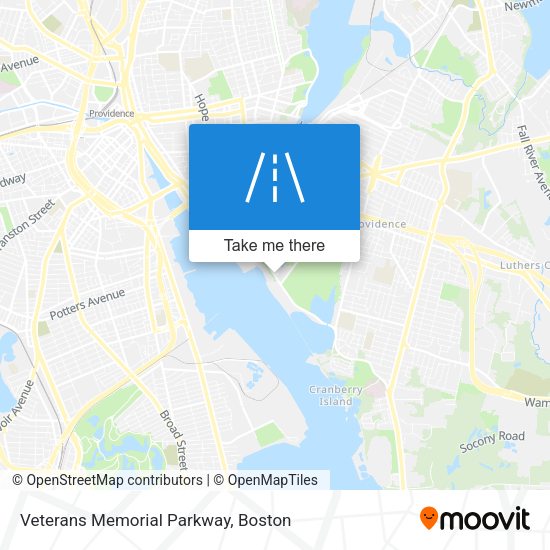 Mapa de Veterans Memorial Parkway