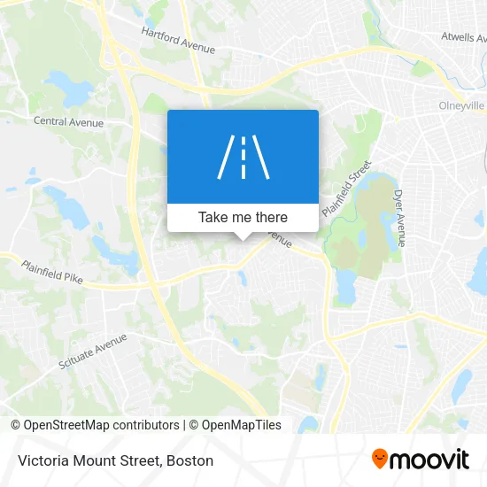 Mapa de Victoria Mount Street