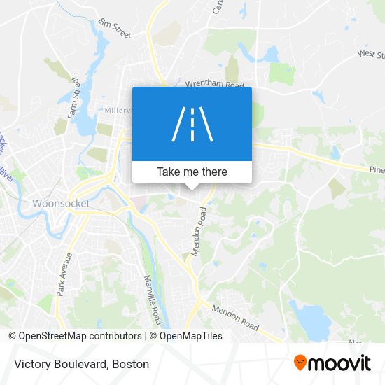Mapa de Victory Boulevard