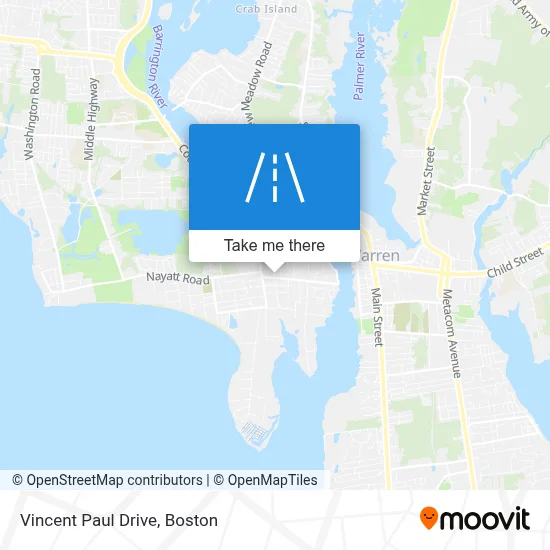 Vincent Paul Drive map