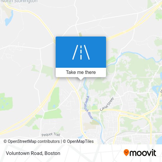 Mapa de Voluntown Road