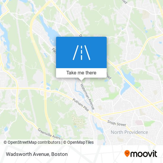Mapa de Wadsworth Avenue