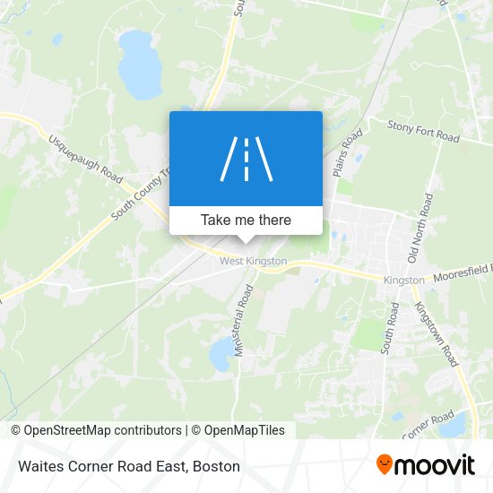 Mapa de Waites Corner Road East