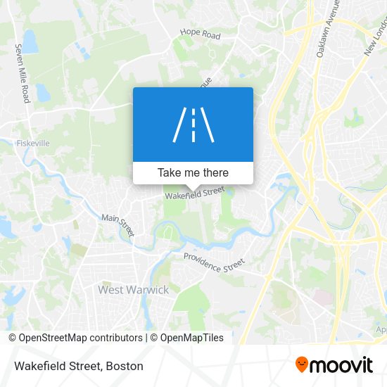 Wakefield Street map