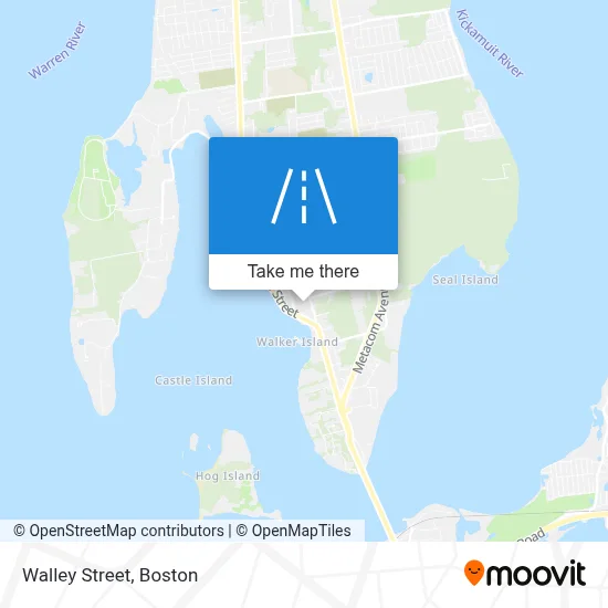 Walley Street map