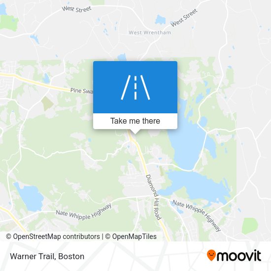 Mapa de Warner Trail