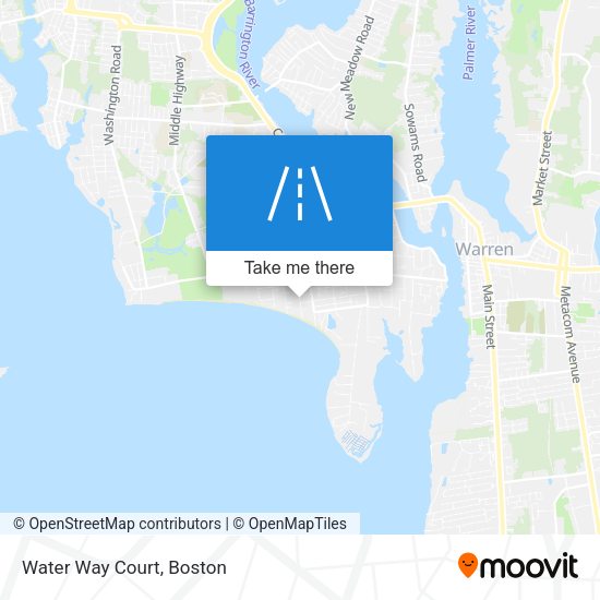 Mapa de Water Way Court
