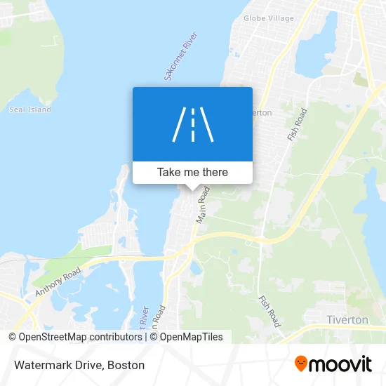Watermark Drive map