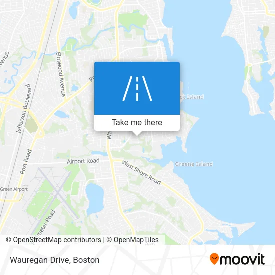 Wauregan Drive map